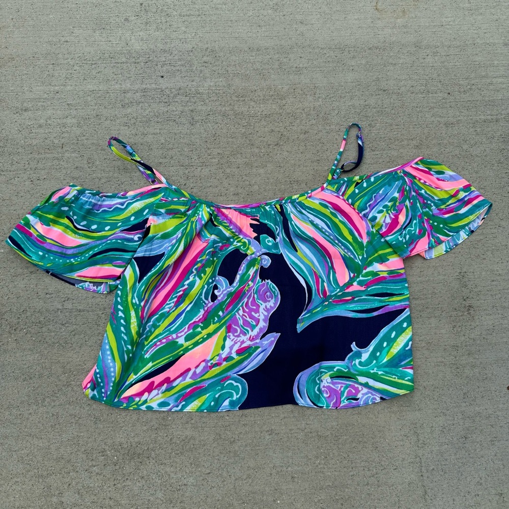Lilly Pulitzer Off The Shoulder Top Size: 0